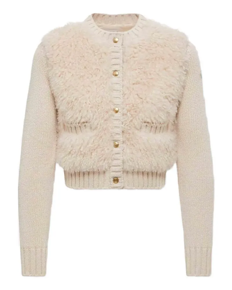 Moncler Jacke im Layering-Look - Nude Nude