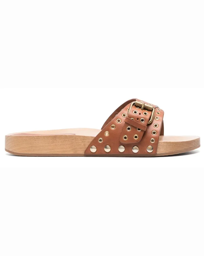 Isabel Marant Jaso Clogs - Braun Braun