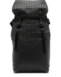 Issey Miyake Rucksack mit geometrischem Design Schwarz