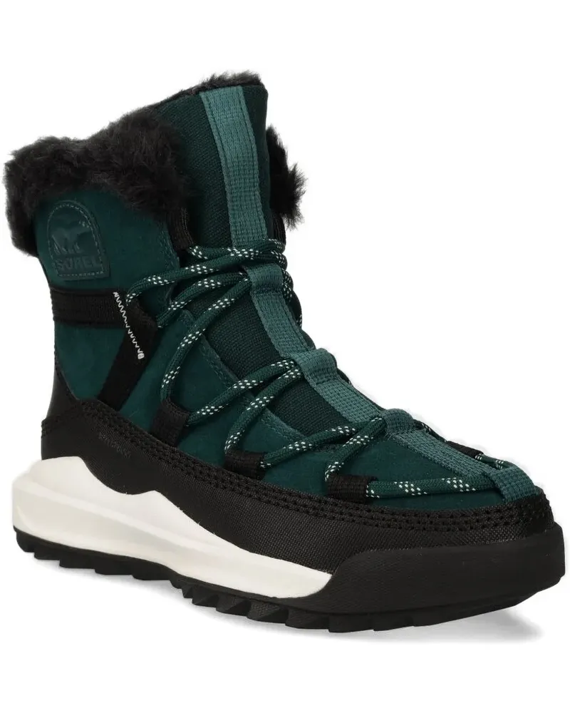 Sorel Schnürstiefel aus Leder - Grün Grün