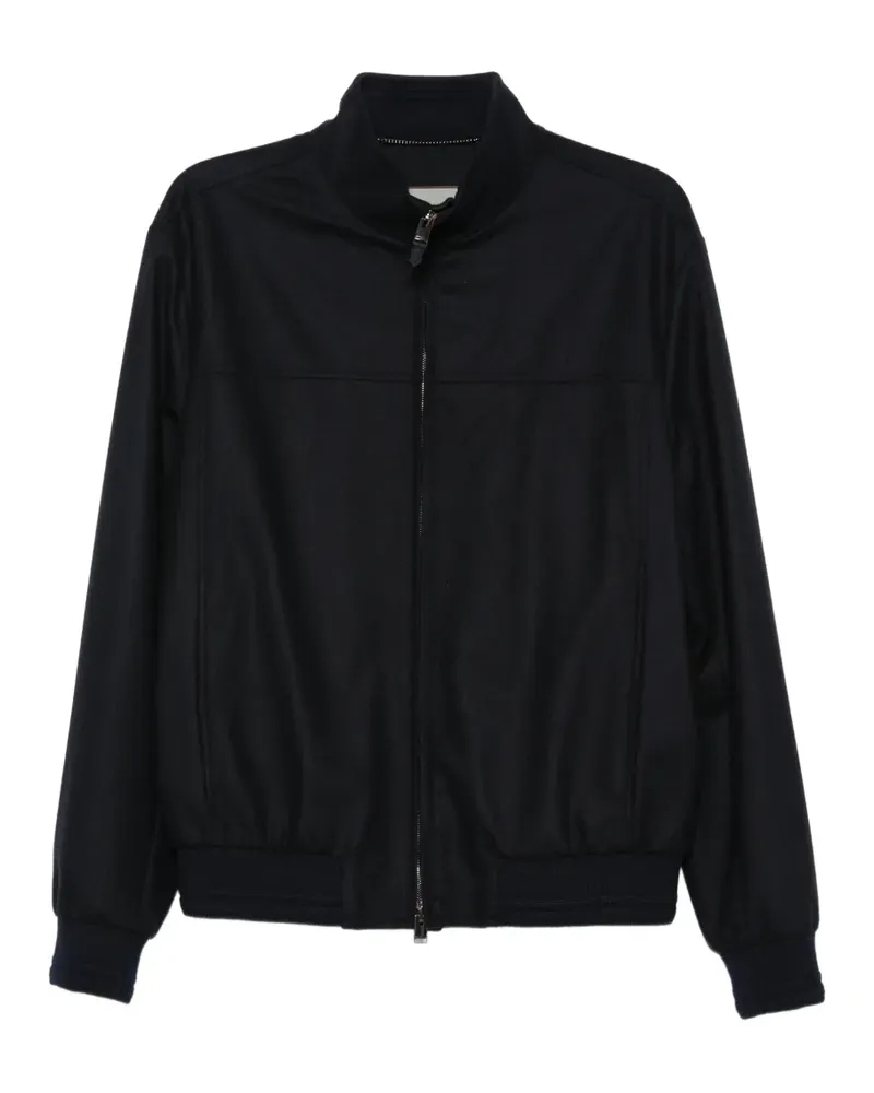 Canali zip-up bomber jacket - Blau Blau