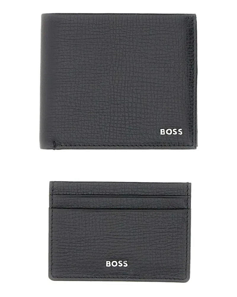 HUGO BOSS Klassisches Portemonnaie - Schwarz Schwarz