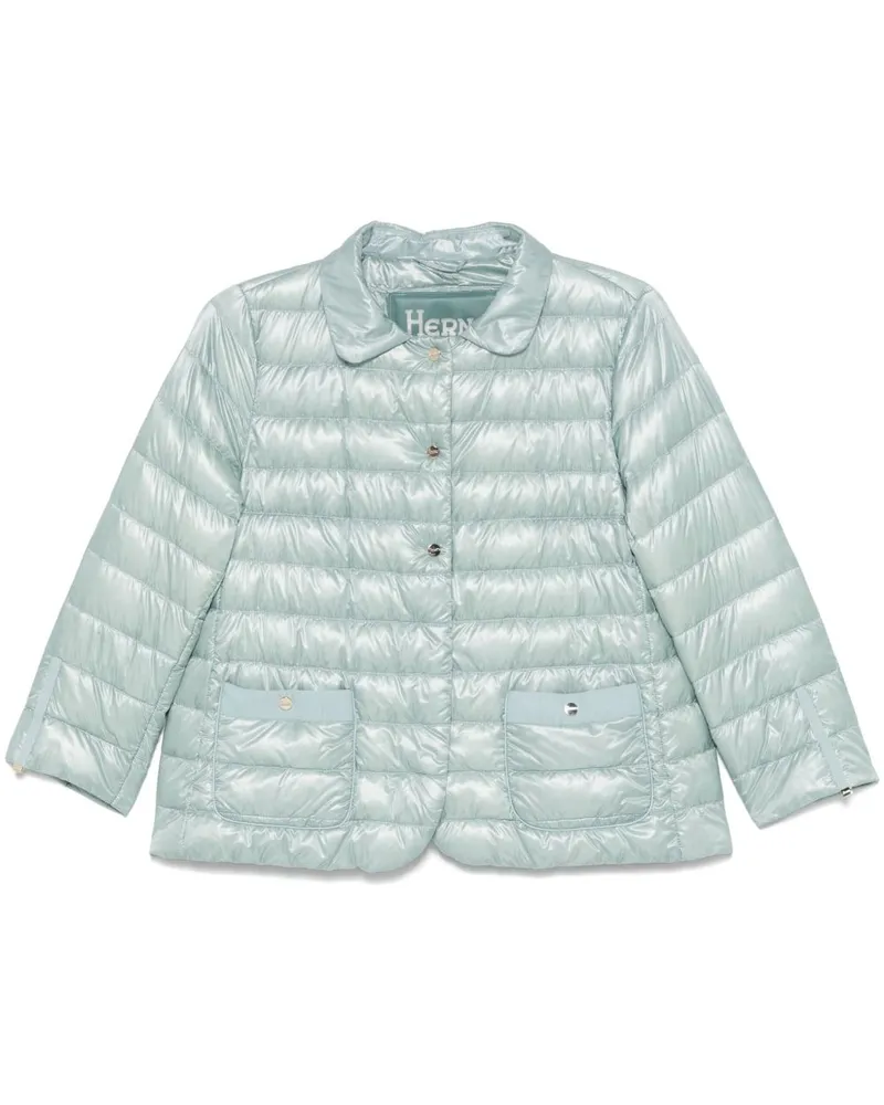Herno Gesteppte Daunenjacke - Blau Blau