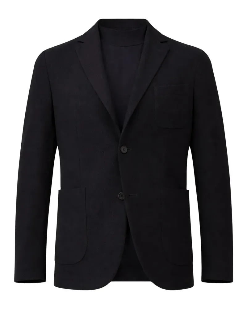 Incotex Blazer mit Vordertaschen - Blau Blau