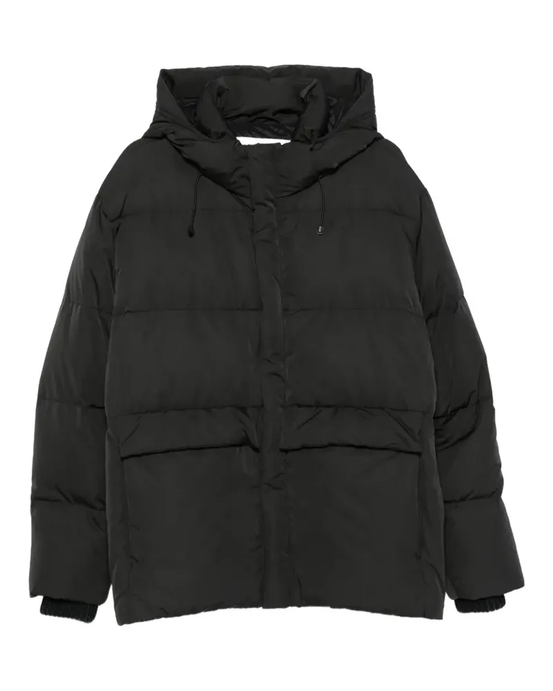 Iceberg Gefütterte Kapuzenjacke - Schwarz Schwarz