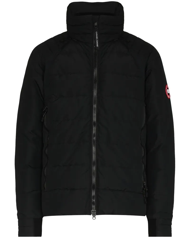 Canada Goose Gefütterte 'HyBridge Base' Jacke - Schwarz Schwarz