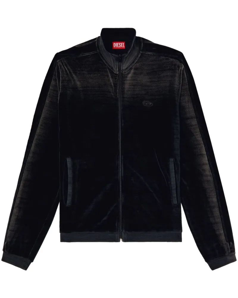 Diesel S-Olock-Band Sweatshirt - Schwarz Schwarz