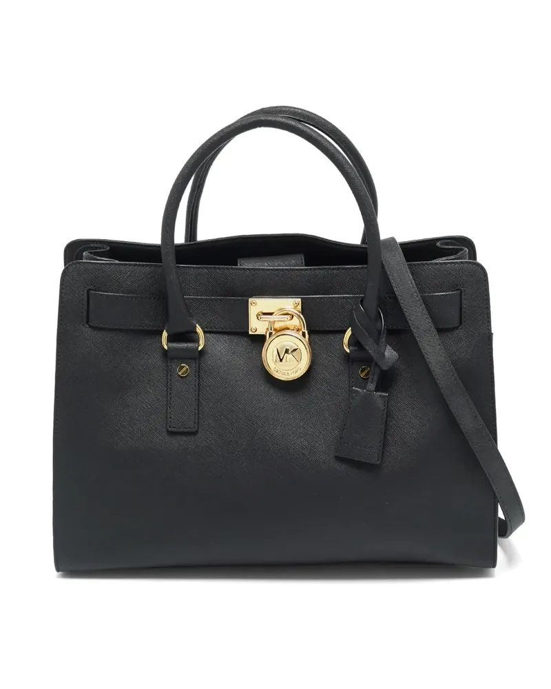 Michael Kors Hamilton Handtasche - Schwarz Schwarz