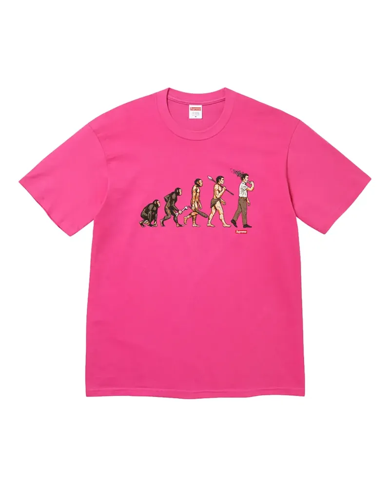 Supreme Being Evolution T-Shirt - Rosa Rosa