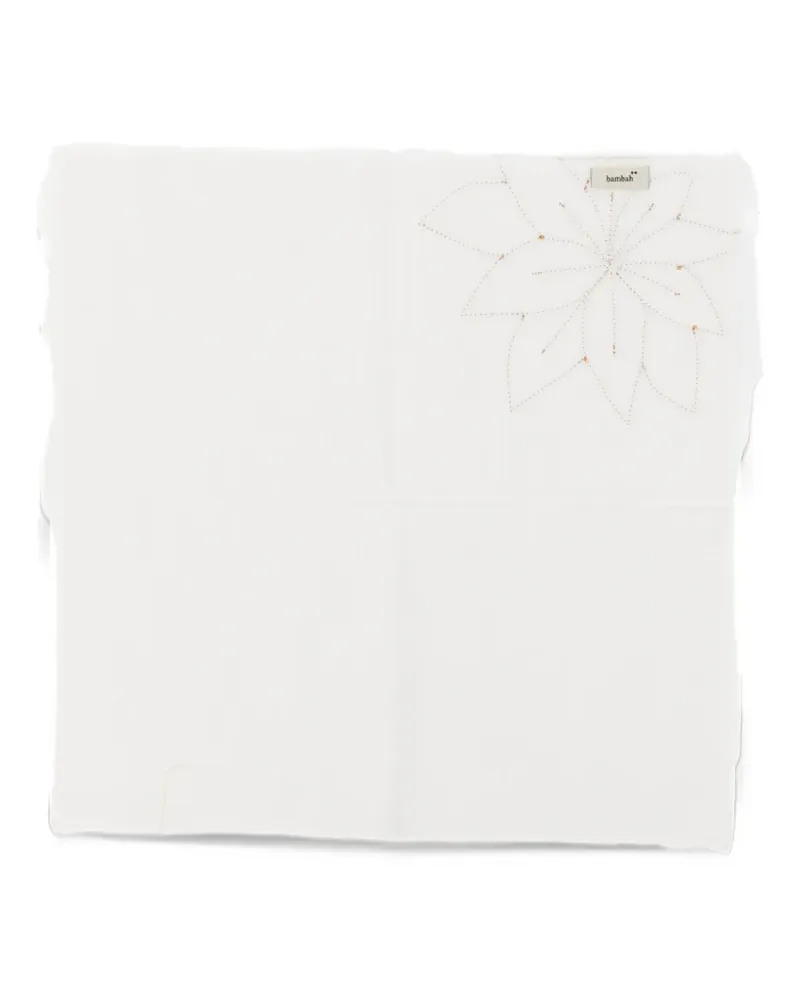 Bambah Petal Servietten (6er-Set) - Weiß Weiß