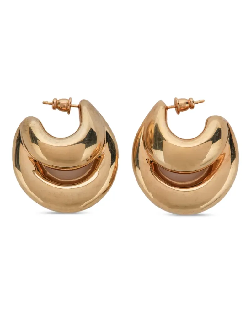 PANCONESI Blow Up Huggies Creolen - Gold Gold