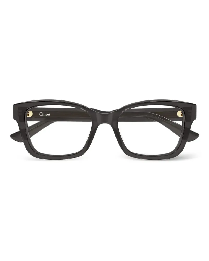 Chloé Brille mit Logo - Grau Grau