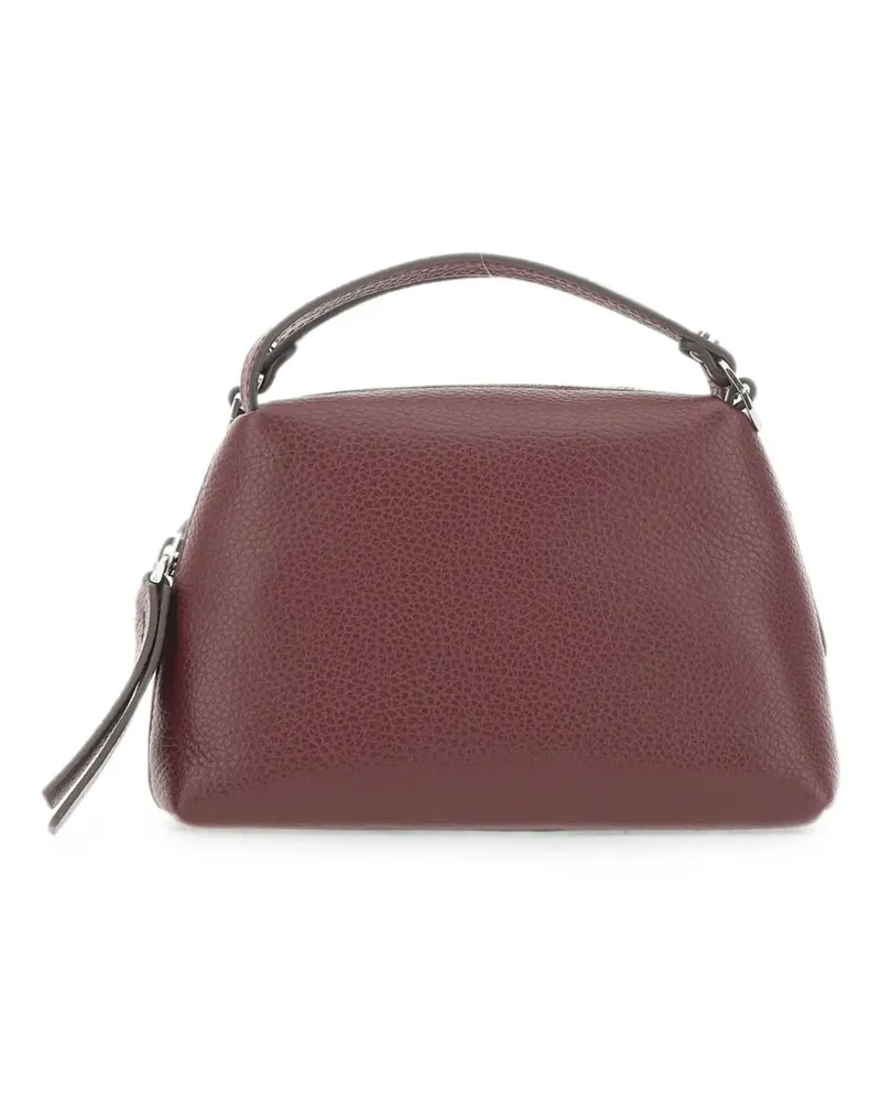 Gianni Chiarini small Alifa grained leather mini bag - Rot Rot