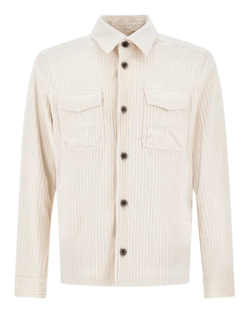 Herno Hemdjacke aus Cord - Nude Nude