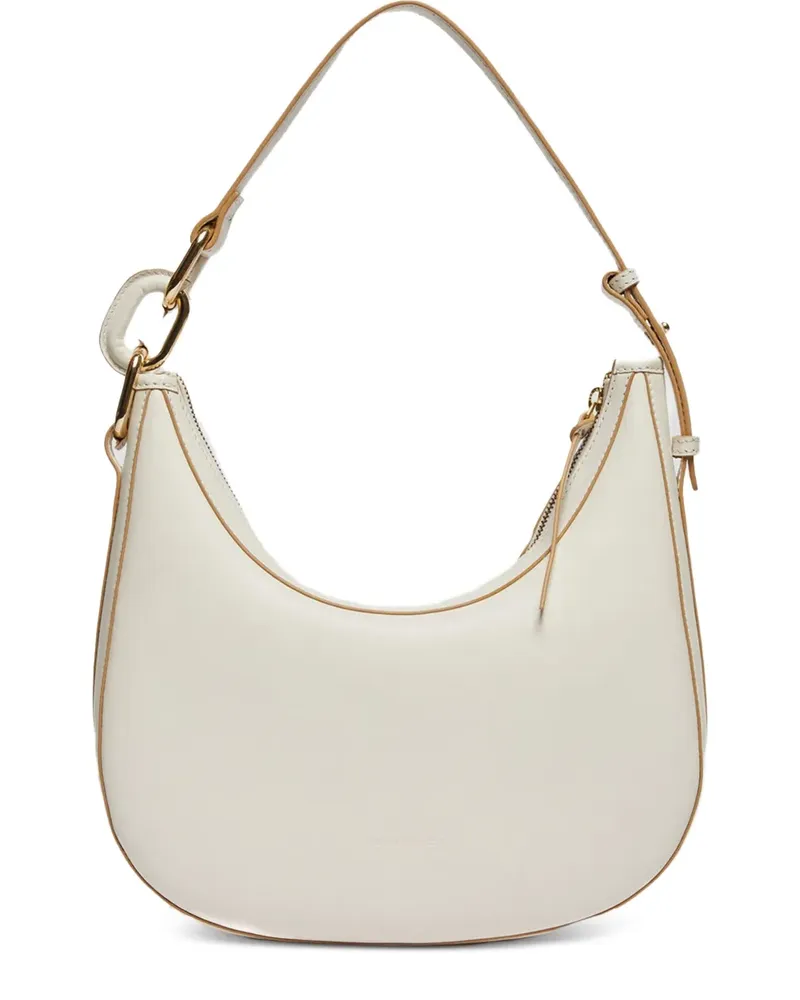 Pennyblack Halbrunde Schultertasche mit Kettendetail - Nude Nude
