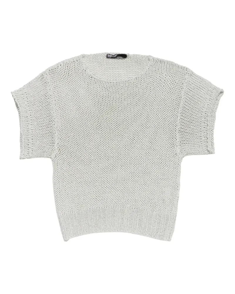 BIMBA Y LOLA Gestricktes Oversized-Oberteil - Grau Grau