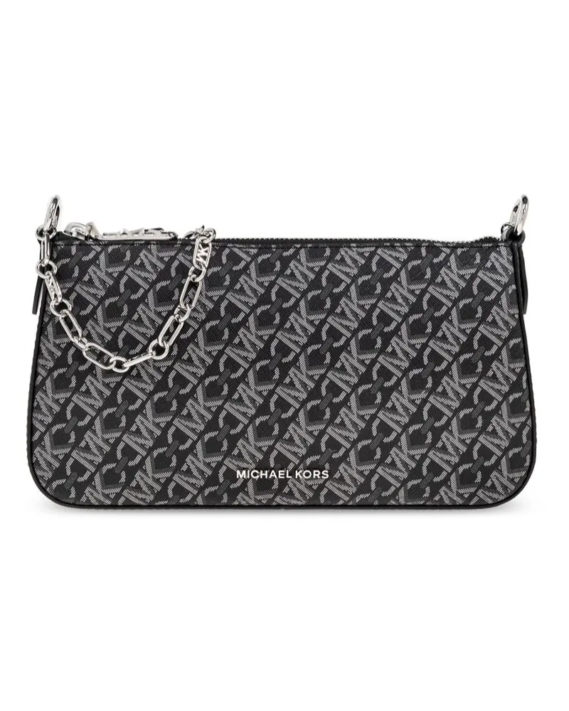 Michael Kors Mittelgroße Empire Schultertasche - Schwarz Schwarz