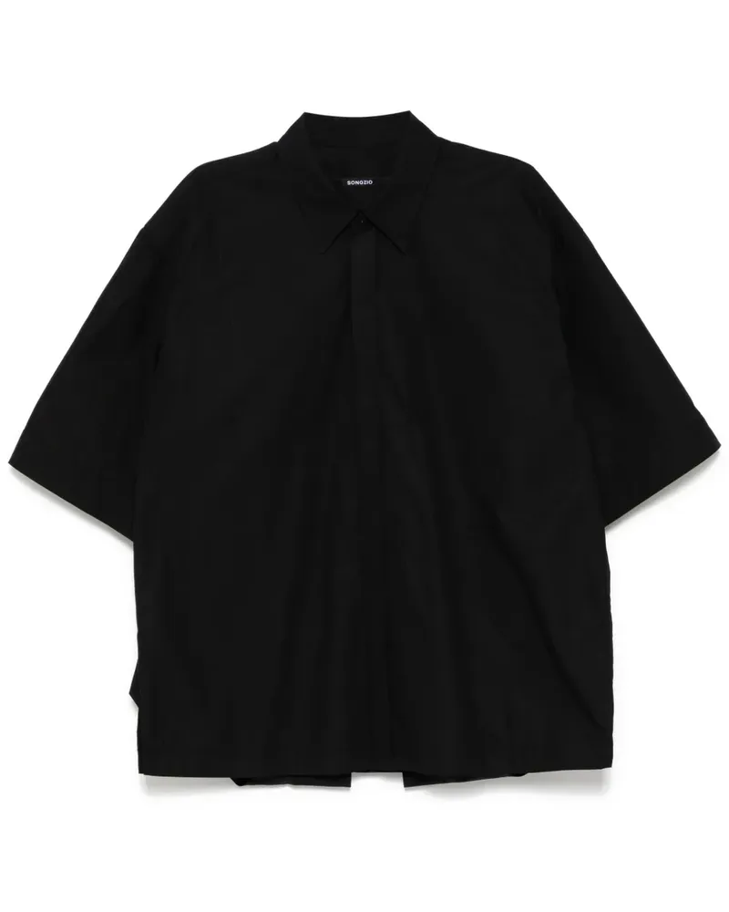 SONGZIO Morris Hemdjacke - Schwarz Schwarz