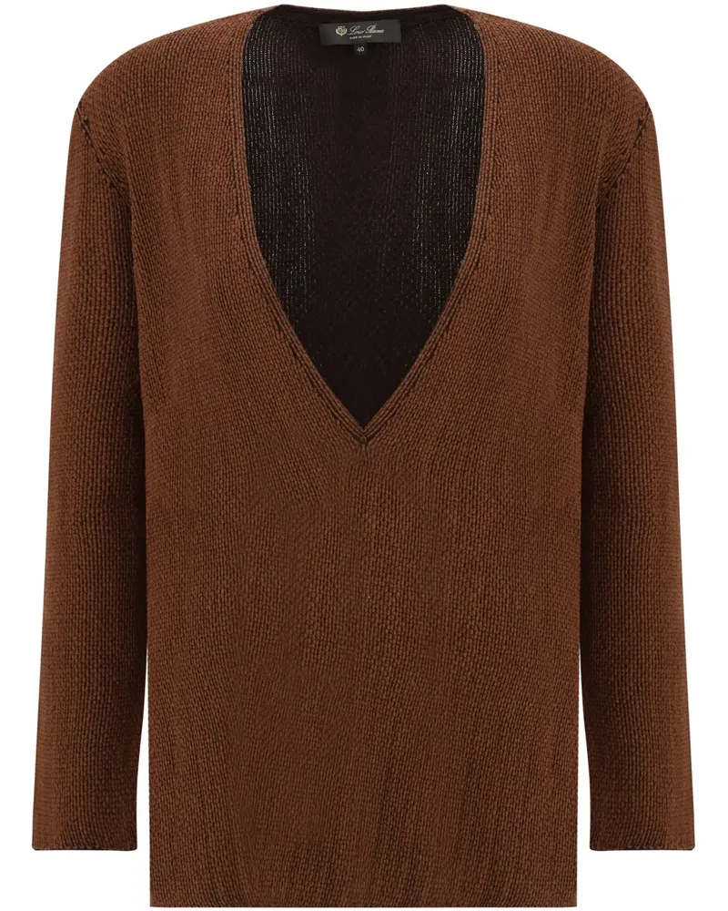 Loro Piana Cala Matano Pullover - Braun Braun