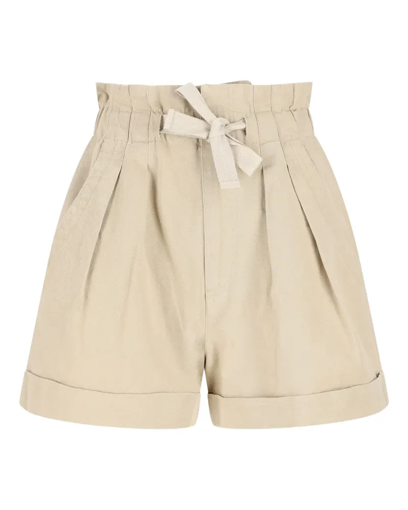 Isabel Marant Shorts mit Bindegürtel - Nude Nude