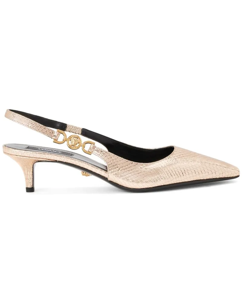 Versace Medusa '95 Slingback-Pumps - Gold Gold