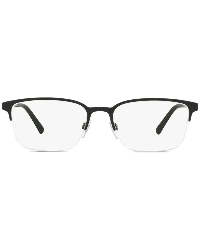 Burberry Brille mit eckigem Gestell - Schwarz Schwarz