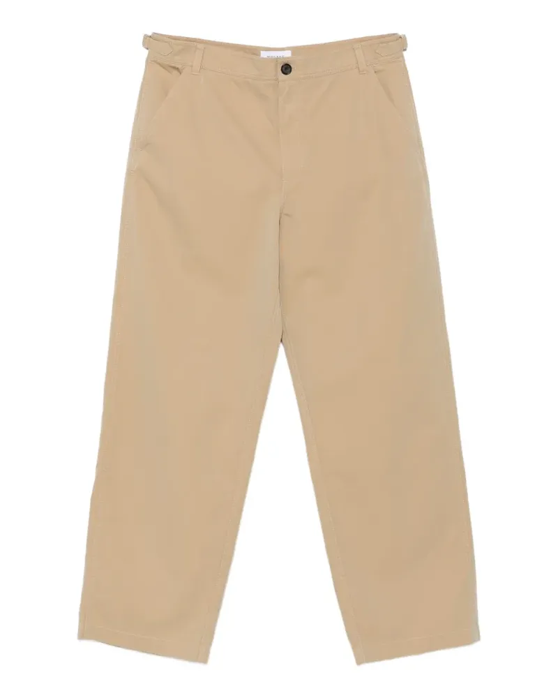 Alexander McQueen Gerade Hose mit Schnallendetail - Nude Nude
