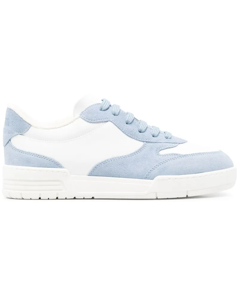 Moschino Sneakers mit Schnürung - Blau Blau