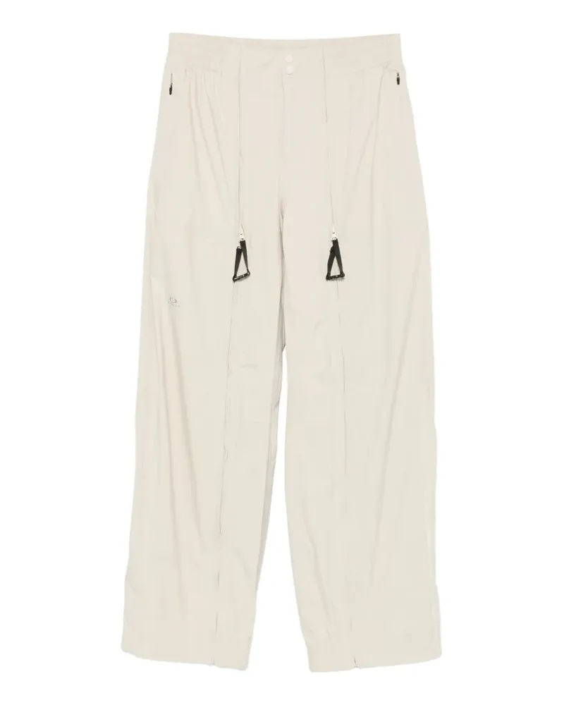 Oakley zip-up track pants - Nude Nude