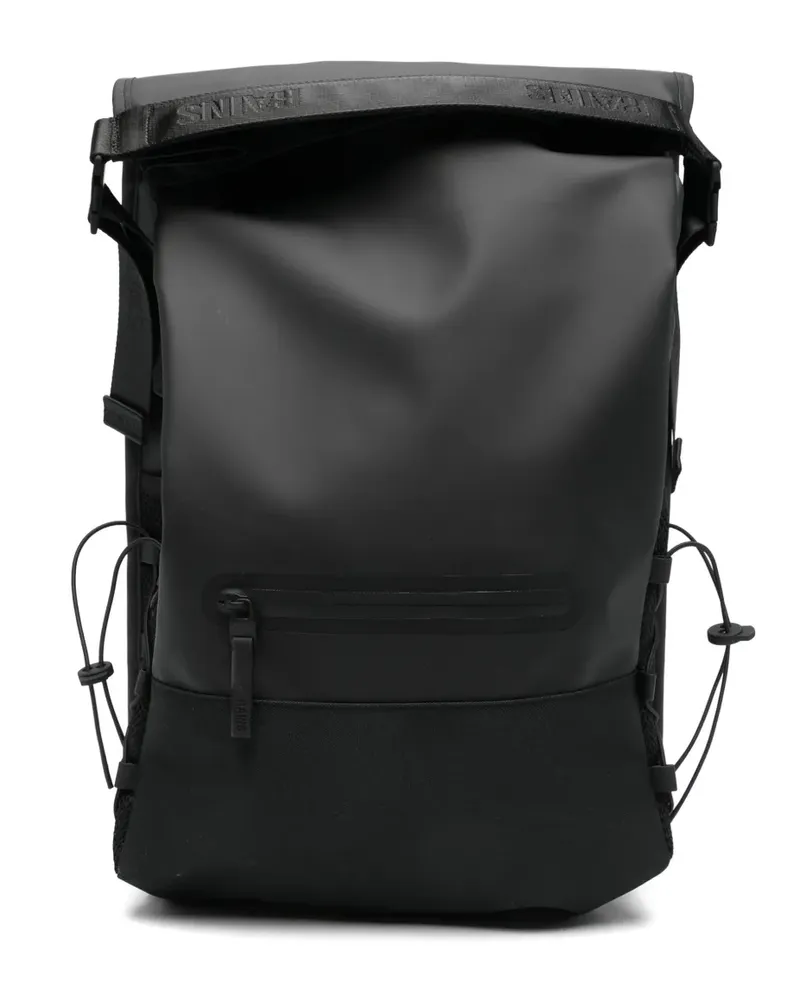 RAINS Trail Mountaineer Rolltop W3 backpack - Schwarz Schwarz