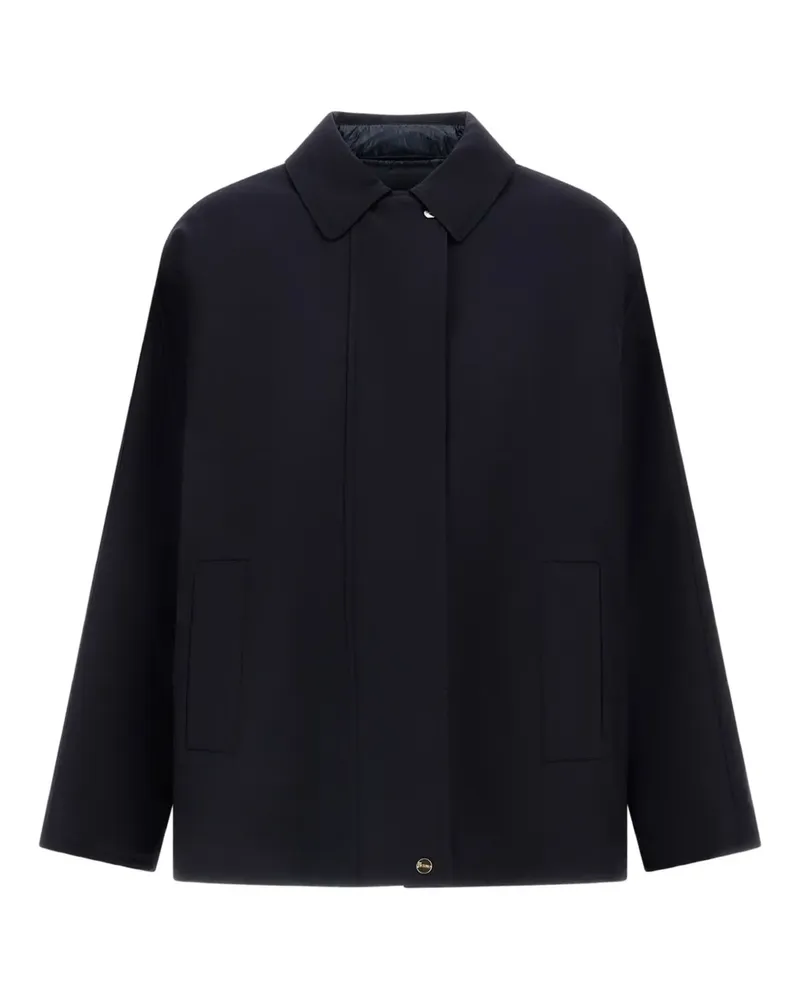 Herno Jacke mit Kragen - Blau Blau