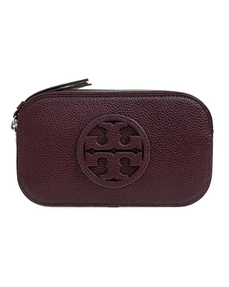 Tory Burch Mini Miller logo-appliqué cross body bag - Rot Rot