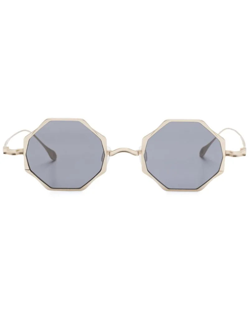RIGARDS Sonnenbrille mit geometrischem Gestell - Gold Gold