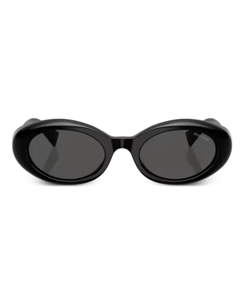 Miu Miu round-frame sunglasses - Schwarz Schwarz