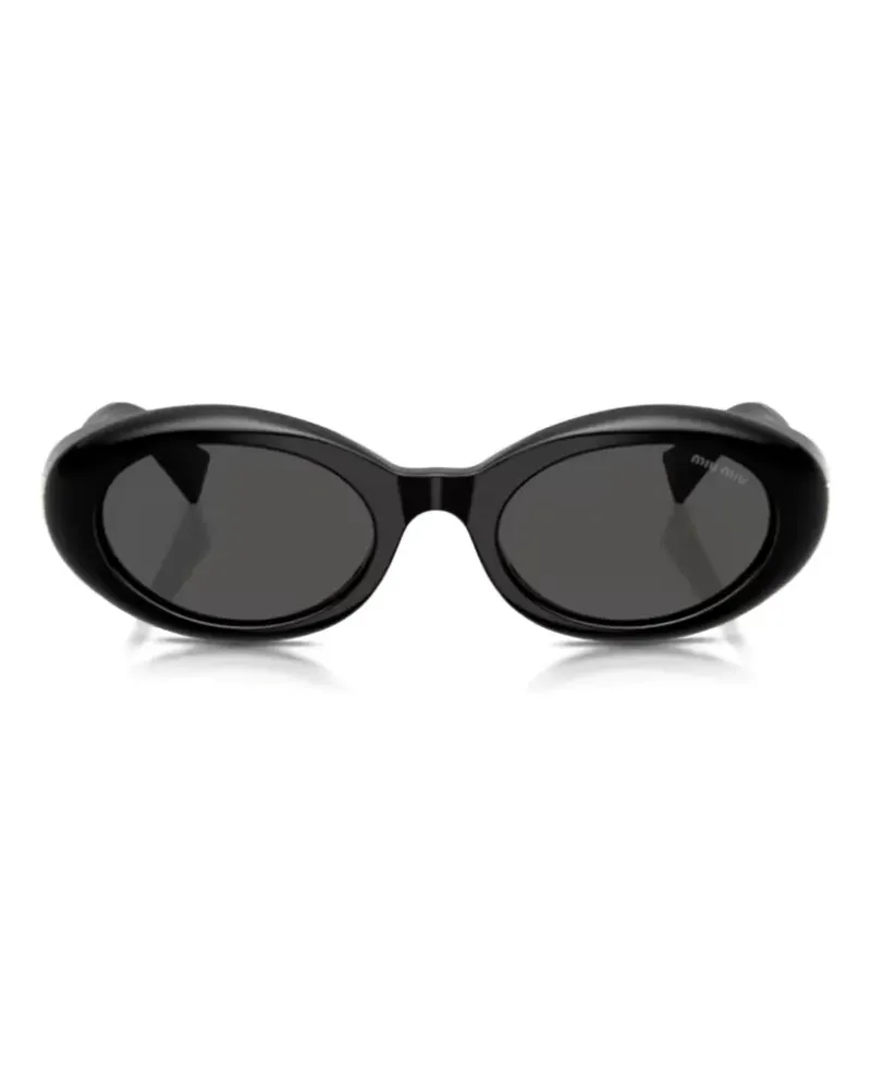 Miu Miu round-frame sunglasses - Schwarz Schwarz