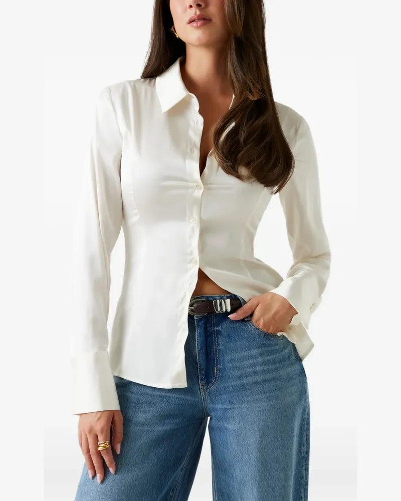 Guess Fernanda Corsage - Weiß Weiß