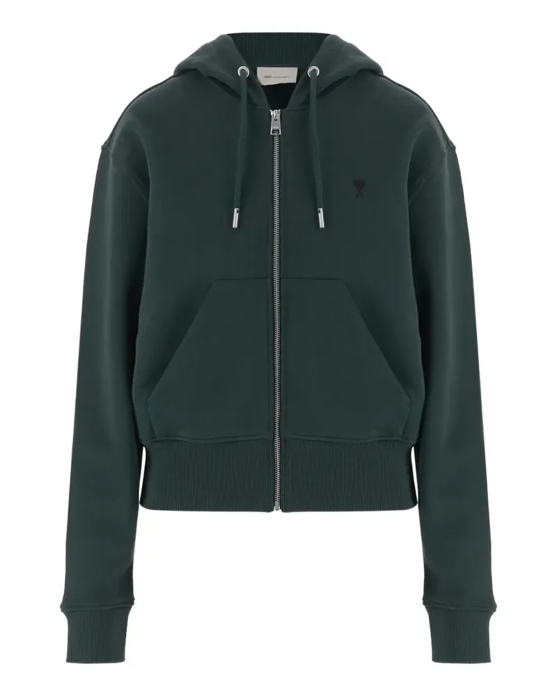 AMI Paris Ami de Coeur Kapuzenjacke - Grün Grün