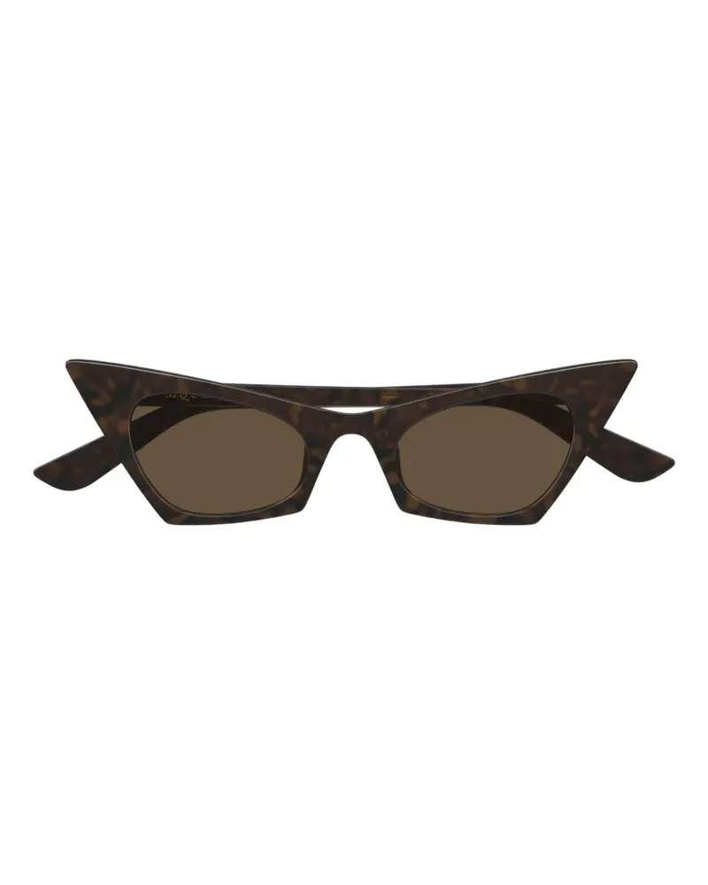 Alexander McQueen cat-eye sunglasses - Braun Braun