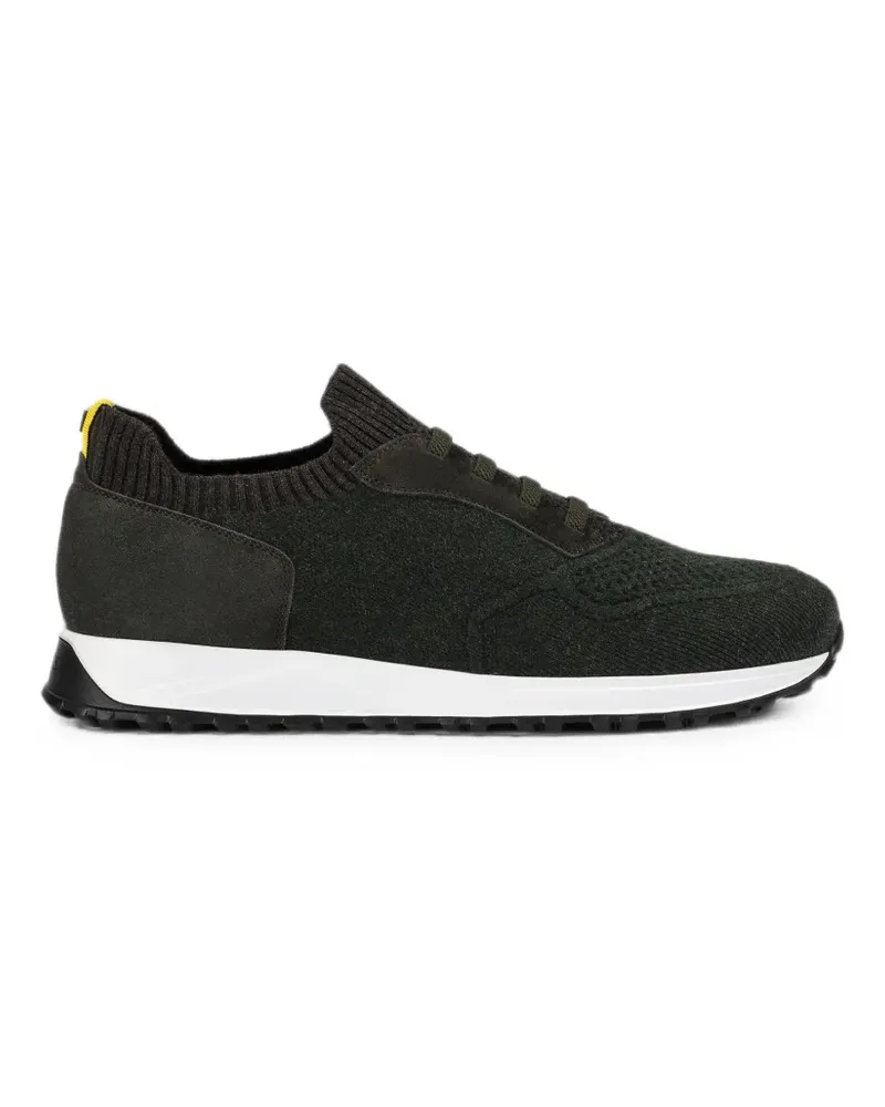 Doucal´s Sneakers mit gestrickten Einsätzen - Grün Grün