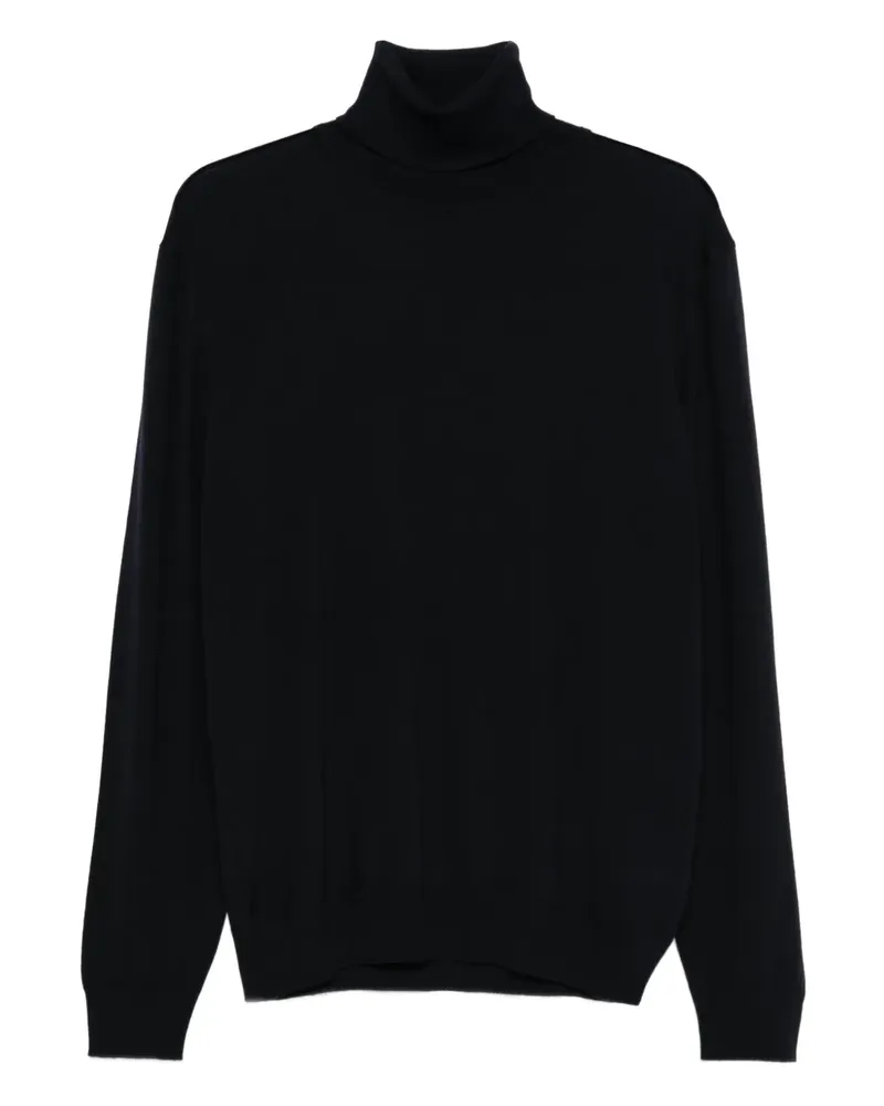 Alpha Studio Pullover mit Rollkragen - Schwarz Schwarz
