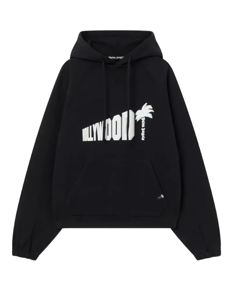 Palm Angels Sunset Blvd Palm Hoodie - Schwarz Schwarz