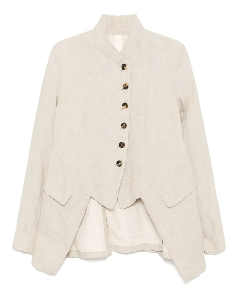 forme d'expression Blazer in Distressed-Optik - Nude Nude