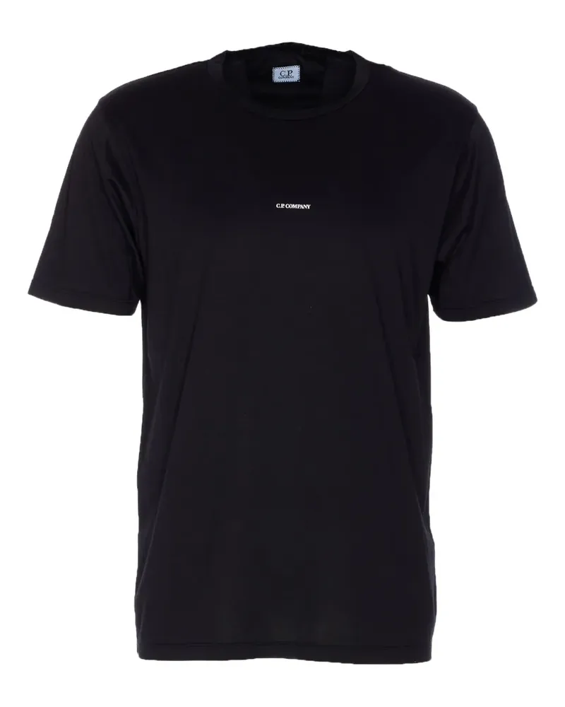C.P. Company T-Shirt mit Logo-Detail - Schwarz Schwarz