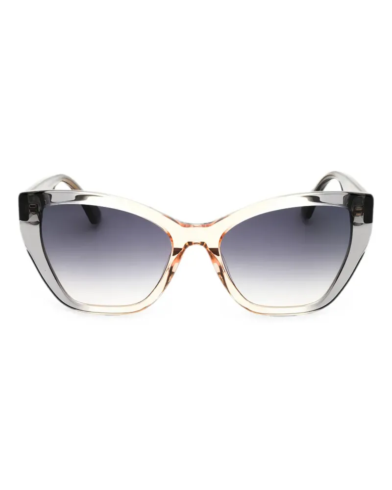 Moschino cat-eye frame sunglasses - Grau Grau