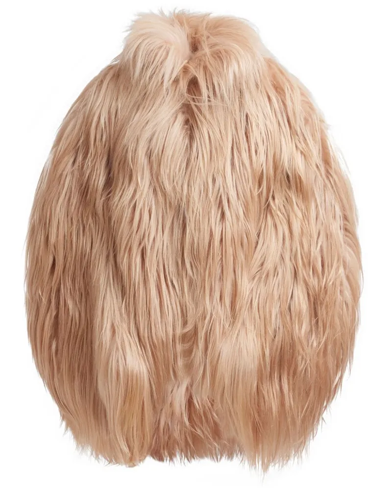 Marni Jacke aus Faux Fur - Nude Nude