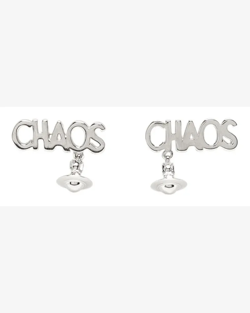 Vivienne Westwood Chaos Ohrstecker - Silber Silber