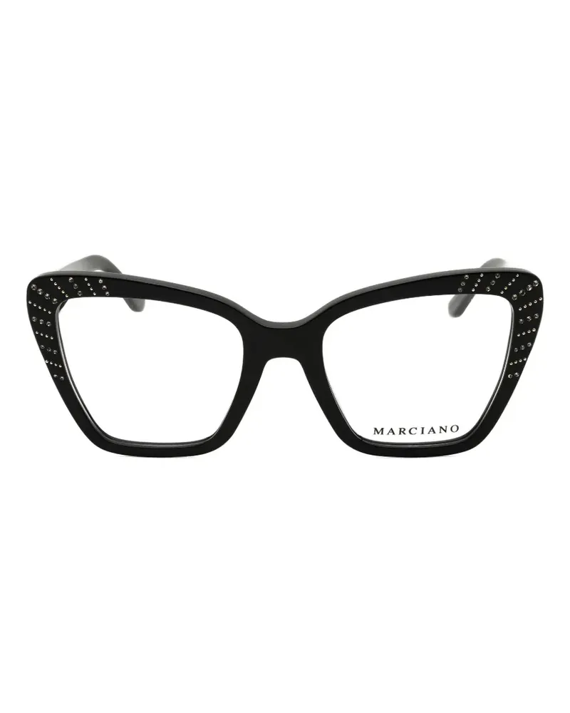 MARCIANO Los Angeles crystal-embellished cat-eye glasses - Schwarz Schwarz