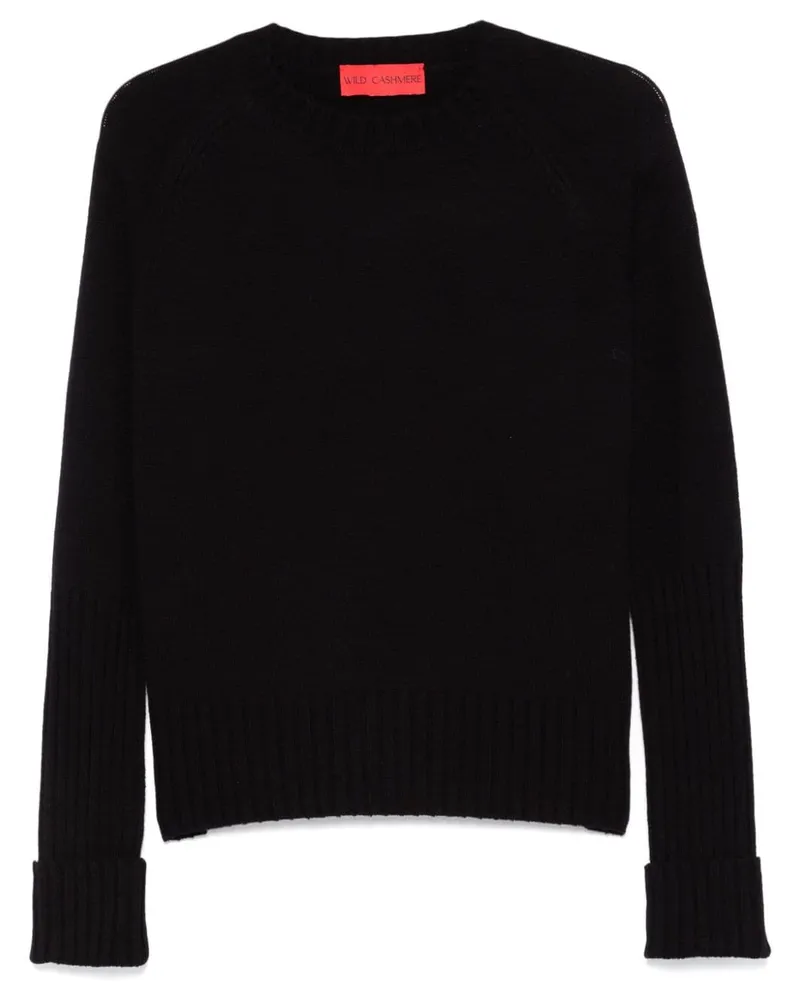 Wild Cashmere Rosa Pullover Schwarz