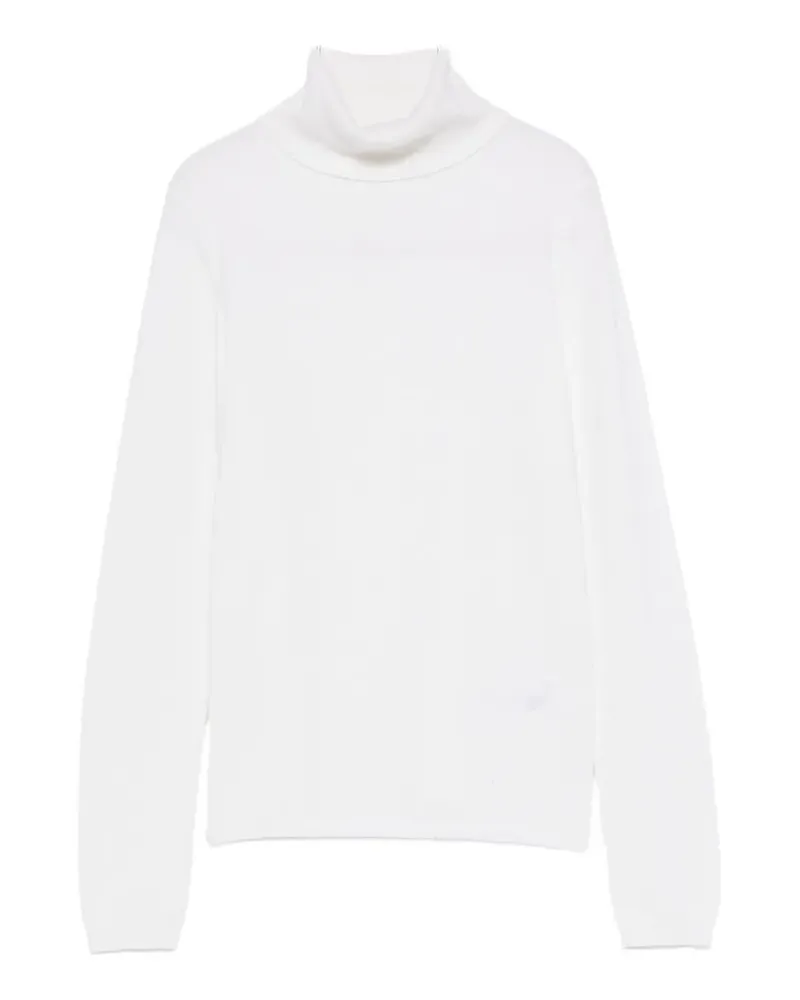 ALLUDE roll-neck long-sleeve sweater - Nude Nude