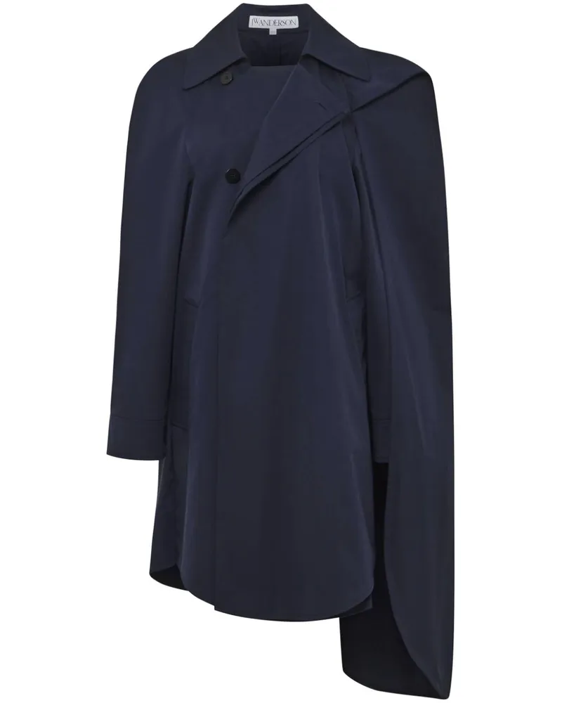 J.W.Anderson Asymmetrisches Cape - Blau Blau